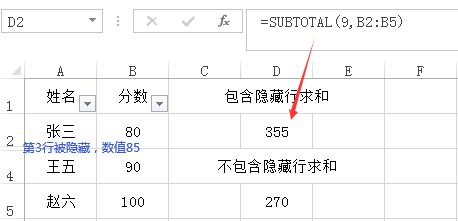 SUBTOTAL案例